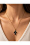 Minimal Airplane Pendant Gold Chain Necklace - 3
