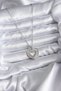 316L Steel Chain Silver Color Baguette Zircon Stone Women's Necklace - 2