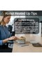 Cordless Electric Lunch Box 1L | Rechargeable Self Heating Food Warmer with 35,000mAh Battery | 304 Stainless Steel Container | Leak Proof Portable Meal Heater for Office, Travel, Car, Campin - 3
