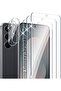 [3+2 Pack] Tempered Glass compatible with Samsung Galaxy S25 FE and Camera, No Bubbles, 9H Hardness, Anti-Scratch, HD Screen Protector for Samsung Galaxy S25 FE