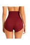 Women's 3-Piece High Waist Lace Trim Corset Panties - 4