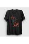 Unisex Black the Crow Eric Draven Rain T-Shirt 4403Zw