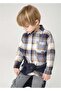Boy's Plaid Shirt Jacket 2-10 Years Orange