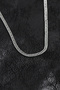 316L Steel Curb Model Chain Silver Color Men's Necklace