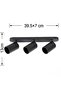 Truck Light Rectangular Triple Moving Flash (Empty) Black Gyun - 2