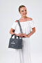 The Brugge 100% Cotton Waxed Canvas Tote Bag with Removable Strap and Pocket - 5