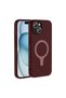 iPhone 15 Case Pastel Colorful Magsafe Camera Raised Silicone Brsa - 7