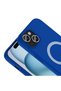 iPhone 15 Case Pastel Colorful Magsafe Camera Raised Silicone Tkng - 8