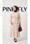 Floral Embroidered Belt Detailed Brode Fisto Double Set