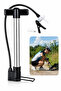 Hand Pump - Bicycle Pump - Ball Inflator Pump - Inflatable Products Air Pump - Motorcycle Pump - Tire Pump - Pilates Ball Pump 30 Cm. - 7