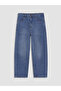 Indigo baggy fit boy's jean pants