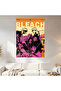 Bleach Manga Cover Wall Covering Wall Tapestry First Quality Satin Fabric Poster - 2
