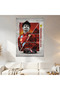 Charles Leclerc Ferrari Wall Covering Wall Tapestry First Quality Satin Fabric Poster - 2
