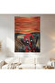 Deadpool the Scream Wall Covering Wall Tapestry First Quality Satin Fabric Poster - 2
