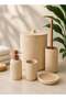 5 Piece Luxury Laduree Maris Beige Bathroom Set