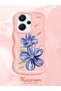 Redmi Note 13 Pro Plus 5g Compatible Case Camera Protector Pink Silicone Couple Phone Case Floral Pattern - 2