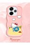 Redmi 13 4g Compatible Case Camera Protector Pink Silicone Couple Phone Case Kitty Pattern - 2