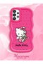 Samsung Galaxy A33 5g Compatible Case Camera Protector Red Silicone Couple Phone Case Kitty Pattern - 2