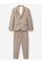 Boys T-Shirt Linen Jacket Waist Trousers 3-Piece Sports Suit (Ages 7-10) - 5