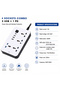 GKK GUOKANG A37 Power Extension Board with 4 Universal Sockets, 3 USB Ports & 1 PD Fast Charging Port, 2000W, 2m Power Cord, 10A Multi Plug Extension Socket – White - 6