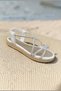 Women's - girl's - anatomical comfort casual sandal model - white - 2