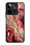 Gm Era 30 Burgundy Gold Marble Design Glossy Phone Case