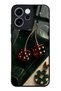 Oppo Reno 15F Emerald Casino Cherry Design Glossy Phone Case