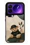 حافظة هاتف Xiaomi 17 Pro Max Forest Teddy بتصميم لامع