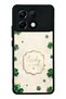 Xiaomi Poco X6 Pro Ivory Lucky Clover Design Glossy Phone Case