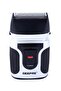 Double-Head Washable Travel Shaver For Men With Ultra-Precise Blade Ergonomic Design, Lightweight, Compact And Portable Design Black/Grey