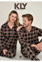 9209 Kly Women's Buttoned Pajama Set - 4