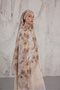 Summer Garden Series Patterned Cotton Soft Shawl Women's Colorful Shawl - 3