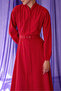 Poplin Dress with Button Detail - 3