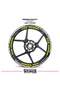 Honda pcx wheel rim strip and inner rim 16 letter sticker decal model pcx compatible accessory sticker