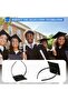 Graduation Cap Headband, Firm Anti-Fall Hair Band for Graduation Cap - 6