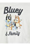 White Bluey Printed Boys' Set - 3