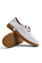 Mnr 4740 Genuine Leather Flat Sole Lace-Up Shoes - 3