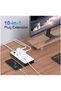 5 Metre White Extension Board 6 Sockets 3 USB & Type-C, 2500W, 10A, Surge Protection - 7