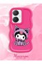 Vivo Y27 Compatible Case Camera Protector Red Silicone Couple Phone Case Kuromi Pattern - 2