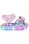 Glittery Mermaid Sandals Size 22-26 - Powder - 2