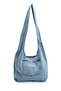 Single Pocket Denim Women's Crossbody Bag Roxy Light Blue