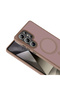 Galaxy S25 Ultra Case Magsafe Supported Camera Raised Silicone Matte Anti-Fingerprint Shrp - 4