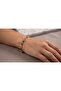Golden Heart‑Link Bracelet with red Accents and Diamond‑Style Detailing - 2