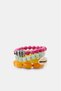 Zr Model Sea Shell Detailed 4-Piece Bracelet Set