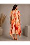 Women's Summer Short Sleeve Viscose Plus Size Dress Li̇kapa - 4