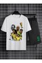 Ronaldo Nazario Printed 100% Cotton Crewneck Children's T-Shirt-Shorts Two-Piece Set