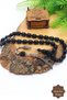 Parliament Blue Top Silver Tassel Alexander Cut Vermeil Fire Amber Prayer Beads 201025722 - 3