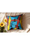 Humorous Superhero Design Pillow, Funny Gift - 2