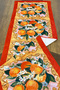 40X140Cm Woven Stain Resistant Printed Thai Feather Fabric Table Cloth Decorative Runner Washable - 3
