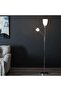 Lydia Floor Lamp 25x180cm - Chrome/white - 3